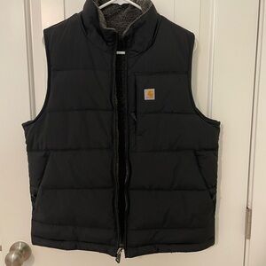 Carhartt Black/Gray Reversible Vest